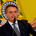 El presidente de Brasil Jair Bolsonaro/Reuters