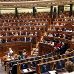 Foto durante la segunda votación en el Congreso de los Diputados para la investidura del candidato socialista a la Presidencia del Gobierno