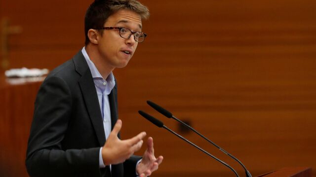 El portavoz de Más Madrid en la Asamblea de Madrid