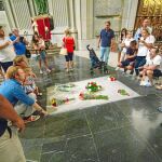 Sepultura de Franco en la Basílica del Valle de los Caídos, cuya construcción terminó en 1958 / Foto: Javier Fdez. Largo
