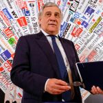 El presidente del Parlamento Europeo, Antonio Tajani