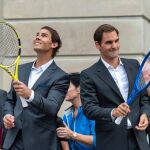 Rafa Nadal y Federer