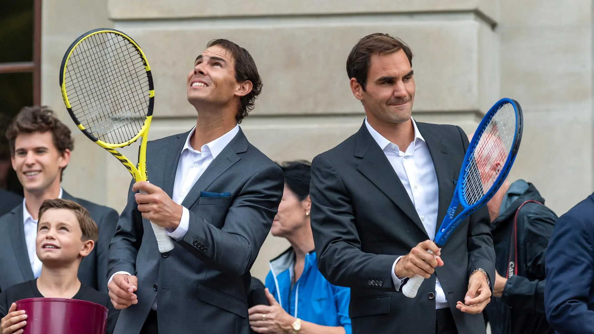 Rafa Nadal y Federer