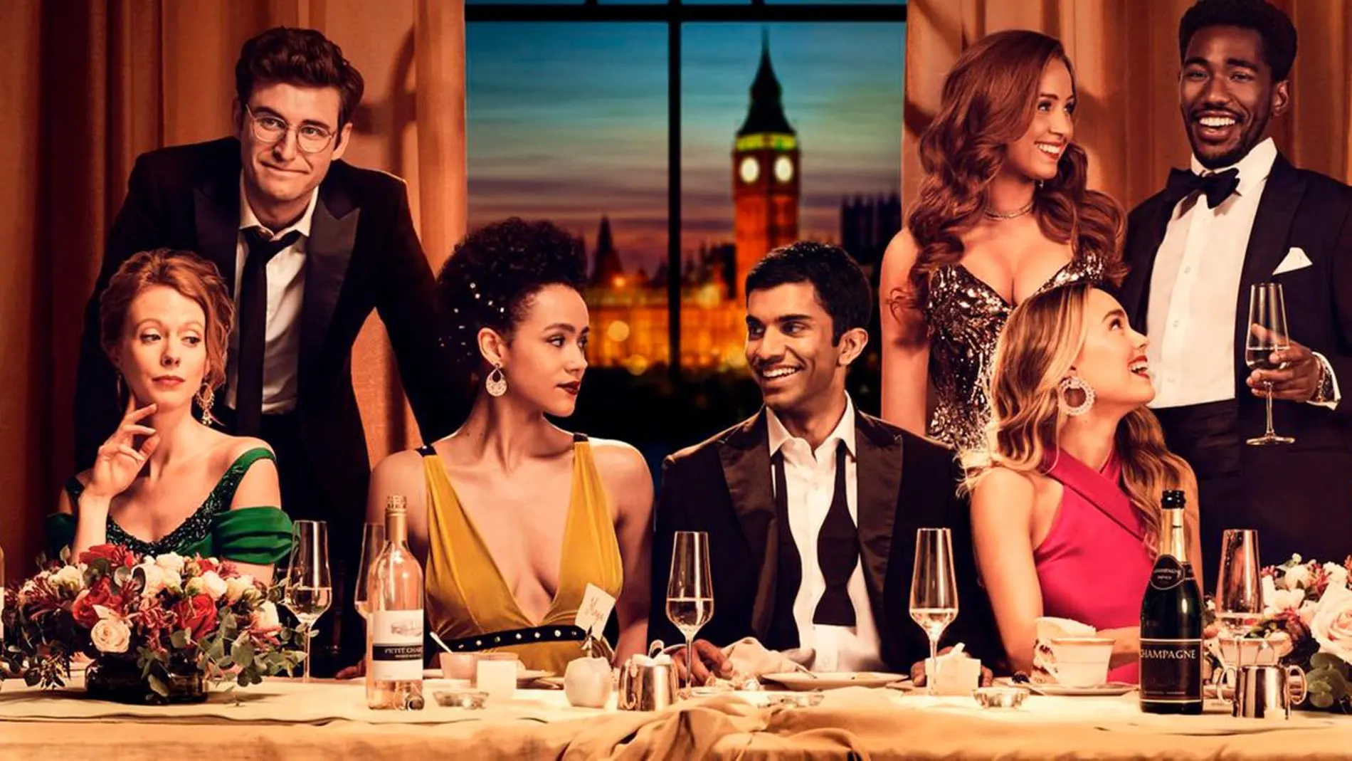 Imagen de la serie “Cuatro bodas y un funeral”