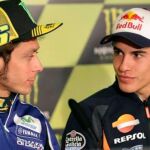 Valentino Rossi y Marc Márquez