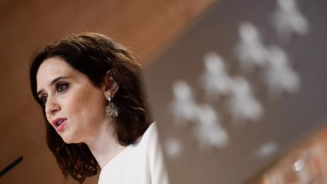 La presidente de la Comunidad de Madrid, Isabel Díaz Ayuso