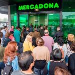 Apertura de uno de los supermercados de Mercadona en Portugal