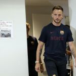 Rakitic, en conferencia de prensa antes del partido del Barcelona con el Chelsea