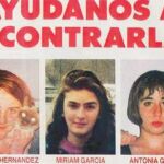 Foto distribuida durante los días que duró la búsqueda de Toñi, Miriam y Desiré