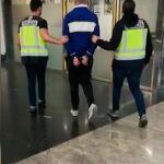 El detenido agredió al vigilante en septiembre