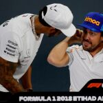 Lewis Hamilton y Fernando Alonso