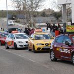 Imagen de archivo de coches de autoescuela