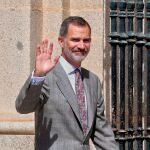 El Rey Felipe VI, durante una visita a Segovia (Foto: Nacho Valverde / ICAL)