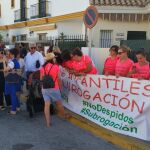 Una de las protestas de las monitoras de escuelas infantiles que reclaman su subrogación / Foto: La Razón
