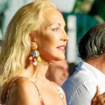 Carmen Lomana en el concierto de Raphael