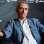 Mourinho durante una entrevista con EFE
