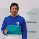 Fernando Alonso, en la presentación de Kimoa, su marca de ropa