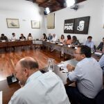 Reunión de la Comisión Ejecutiva del PSOE-A celebrada esta mañana / Foto: Ke-Imagen