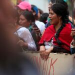 “Marcha de mujeres"celebrada en Quito hace unos días/Efe