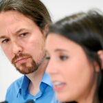 El líder de Podemos tenía como prioridad preparar a Montero como sucesora ante un futuro Vistalegre III por los problemas internos de liderazgo. foto: RUBÉN MONDELO
