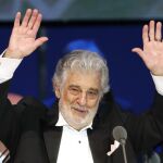 Plácido Domingo, durante una actuación en Szeged (Hungría)