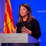 Rueda de prensa en la Generalitat tras el Consell Executiu