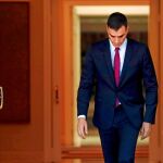 El presidente del Gobierno en funciones recibió ayer en Moncloa a los líderes de los principales partidos: Pablo Casado (PP), Pablo Iglesias (Podemos) y Albert Rivera (Ciudadanos)