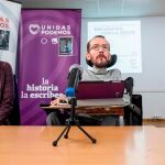Echenique estuvo en la presentación de la lista de Sevilla que encabeza Márquez / Foto: Efe
