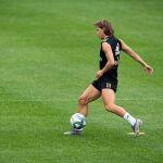 Modric, en la pretemporada del Madrid en Montreal