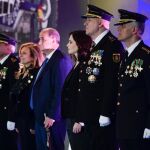 La presidenta de la Comunidad de Madrid, Isabel Díaz Ayuso, ha participado hoy en el Día de la Policía,