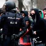 Efectivos de la Policía Nacional. EFE/ Jesus Diges
