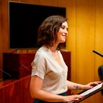 La candidata del PP a la Comunidad de Madrid, Isabel Díaz Ayuso / Ricardo Rubio / Europa Press