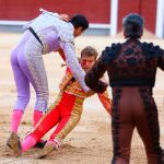 La grave cogida de Javier Cortes
