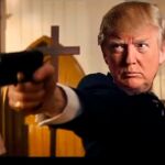 Momento del vídeo "fake"de Trump