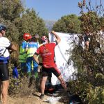 La intervención de los diez compañeros del ciclista ha sido "esencial"para que una vez llegado el equipo sanitario al lugar