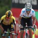 Valverde arranca en la meta sin que Roglic pueda seguir su ritmo