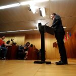 El candidato de Ciudadanos a la Comunidad de Madrid, Ignacio Aguado