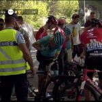 Caída y abandono de Jakob Fuglsang