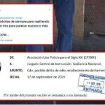 Denuncia presentada contra Carles Ventura por la asociación "Una Policía para el Siglo XXI"