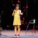Esperanza Pedreño no solo ha dirigido y escrito «Coneja», sino que también es su protagonista. Foto: Teatro Alfil
