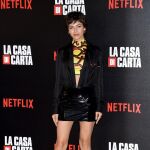 Úrsula Corberó con un 'look' de lo más sexy en Italia
