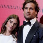 El guiño de Feliciano López al hijo que espera junto a Sandra Gago