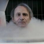Michel Houellebecq, en una escena de "Thalasso"