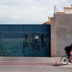 Puerta del Centro de Internamiento de Extranjeros (CIE) de Valencia