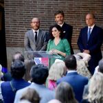 Isabel Díaz Ayuso, durante el acto de la conmemoración del año nuevo judío