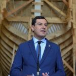 El presidente de la Junta de Andalucía, Juanma Moreno