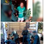 Fotografías cedidas por la Guardia Civil que ha desmantelado seis organizaciones dedicadas a la introducción de hachís por las costas y puertos andaluces, a su custodia en localidades costeras de Málaga, a dar apoyo logístico a otras redes del narcotráfico y a la distribución de la droga por España, Francia, Italia y Reino Unido / Foto: Efe