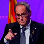 Torra comparecerá el jueves en el Parlament para abordar la respuesta a la sentencia