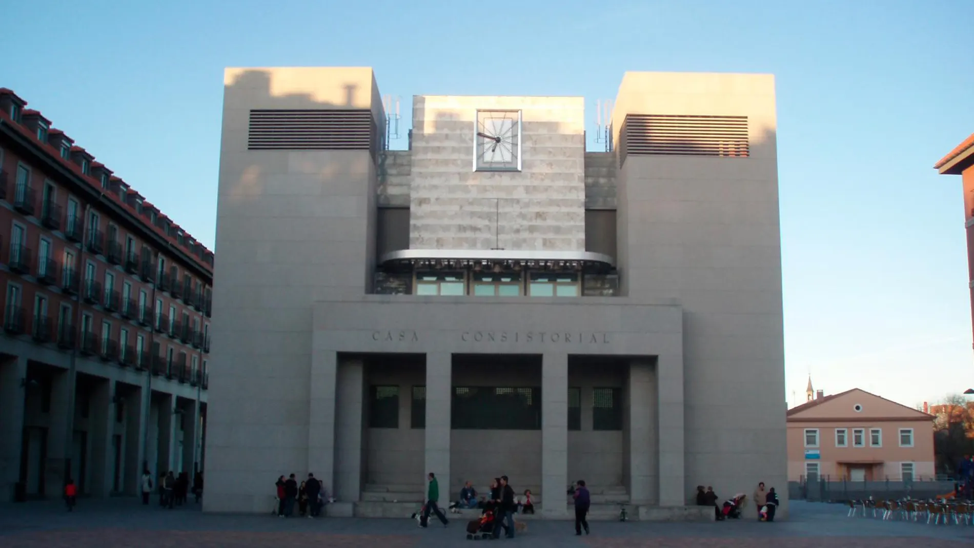 Fachada del Ayuntamiento de Leganés