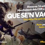 Una imagen del cartel en el que se promueve la nueva protesta
